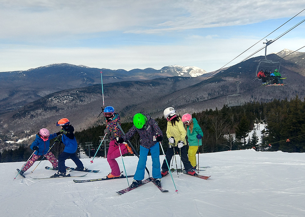 Another Fun Day Skiing  With The Kids at Loon