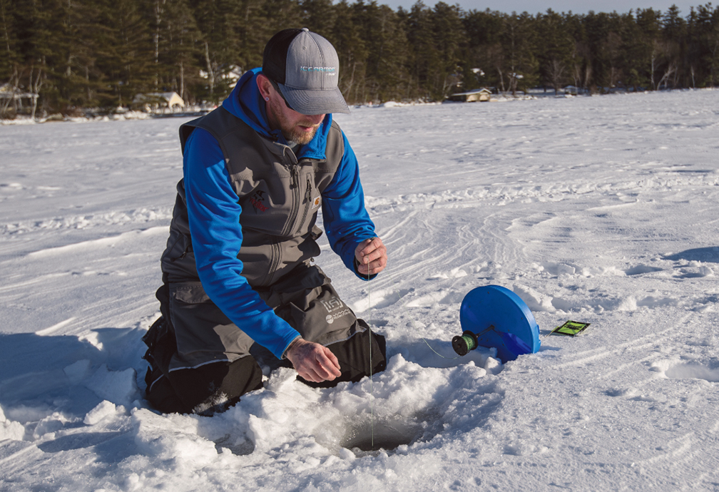 Ice Fishing For Lake Trout