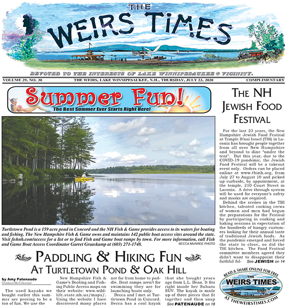 New Weirs Times Online Now – July 23, 2020 edition