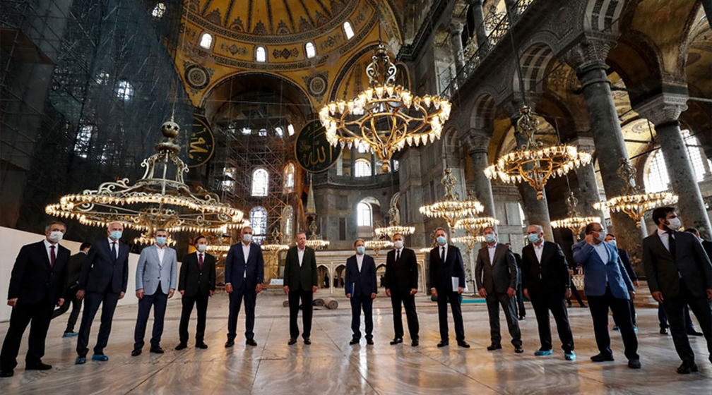 Turkey’s  Erdogan Sparks Controversy in Hagia Sophia Conversion