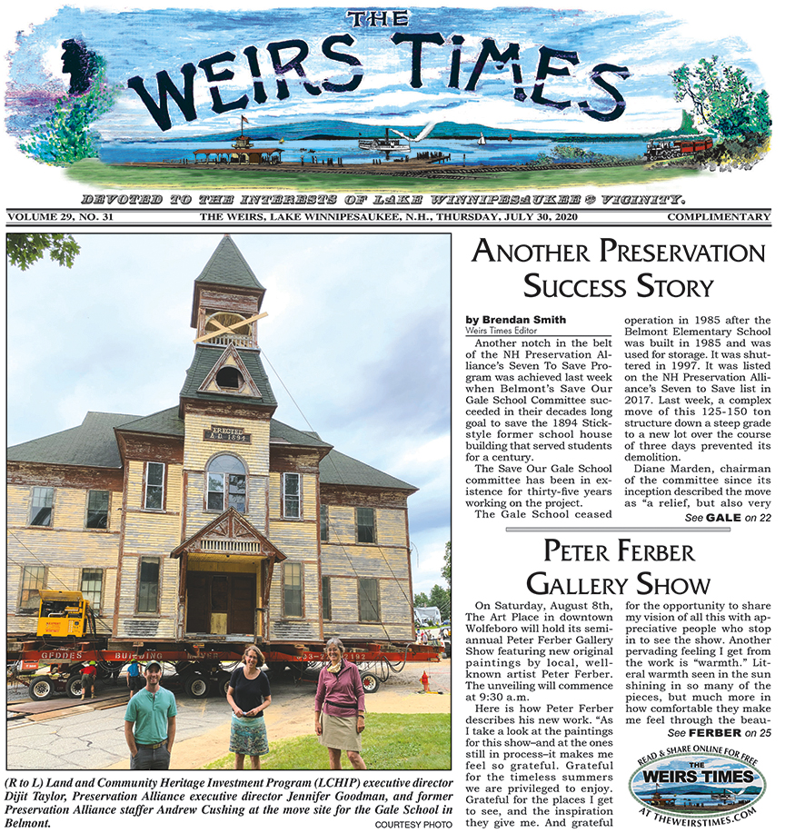 New Weirs Times Online Now – July 30, 2020 Edition