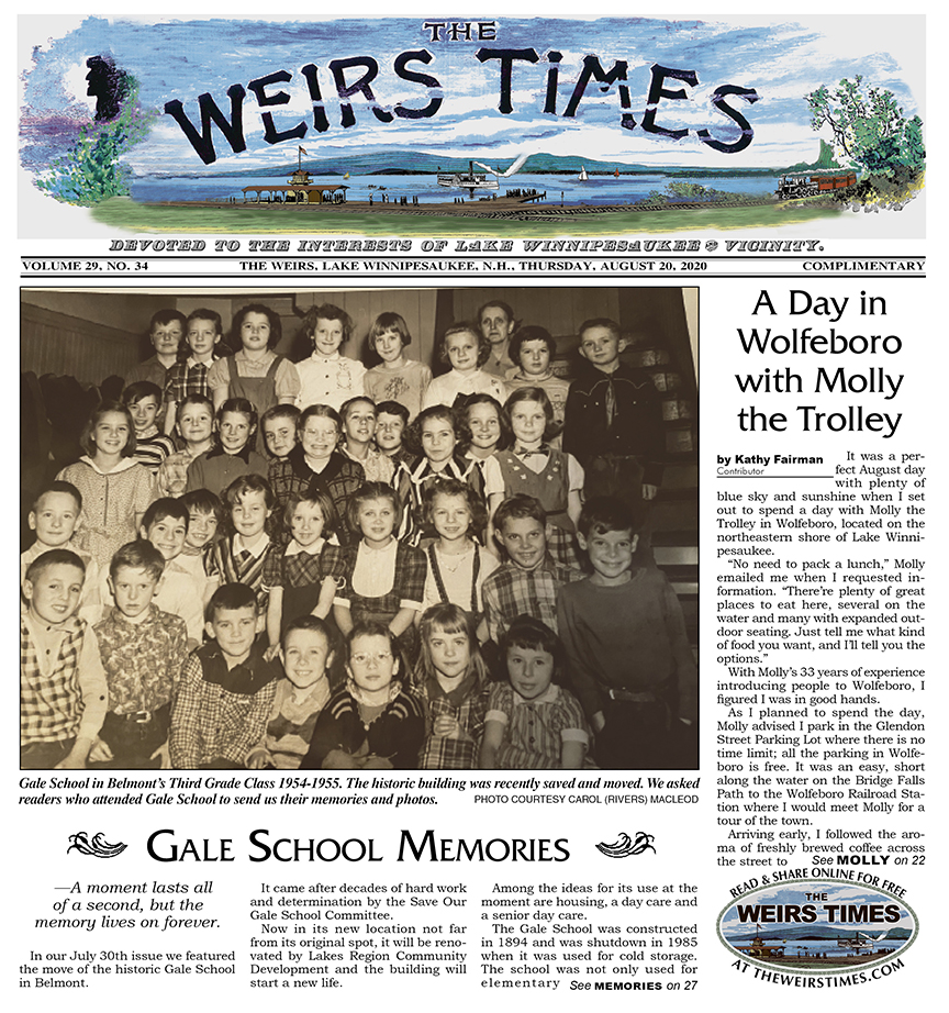 August 20, 2020 Weirs Times Edition Online Now!