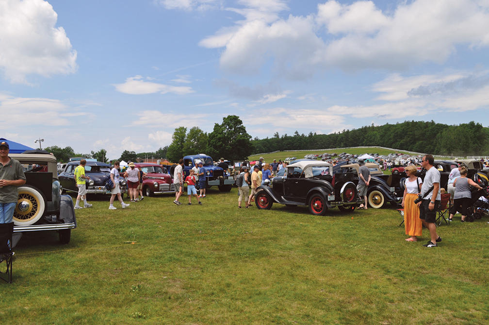 Car Show At Castle In The Clouds