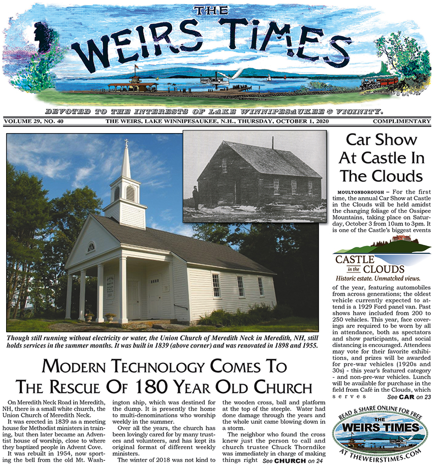 October 1, 2020 Weirs Times Newspaper Online Now!