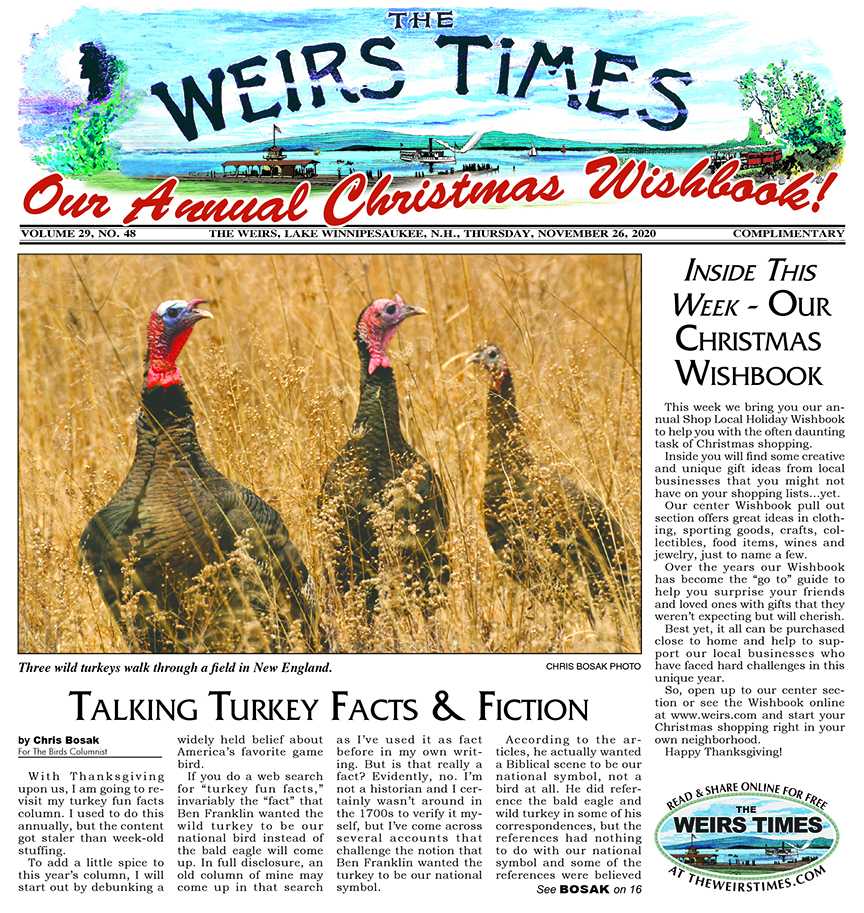 November 26, 2020 Weirs Times Newspaper Online Now!