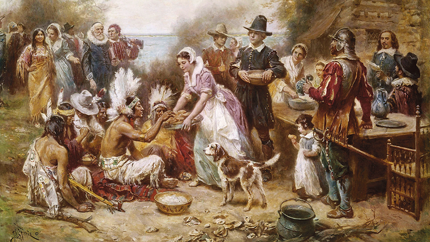 Puritans In New Hampshire -The Coming Of A Thankful People