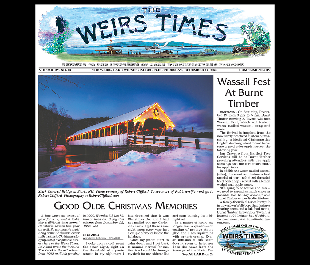December 17, 2020 Weirs Times Newspaper Online Now!