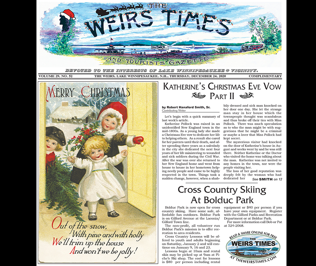 December 24, 2020 Weirs Times Newspaper Online Now!