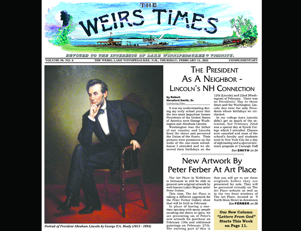 February 11, 2021 Weirs Times Newspaper Online Now!