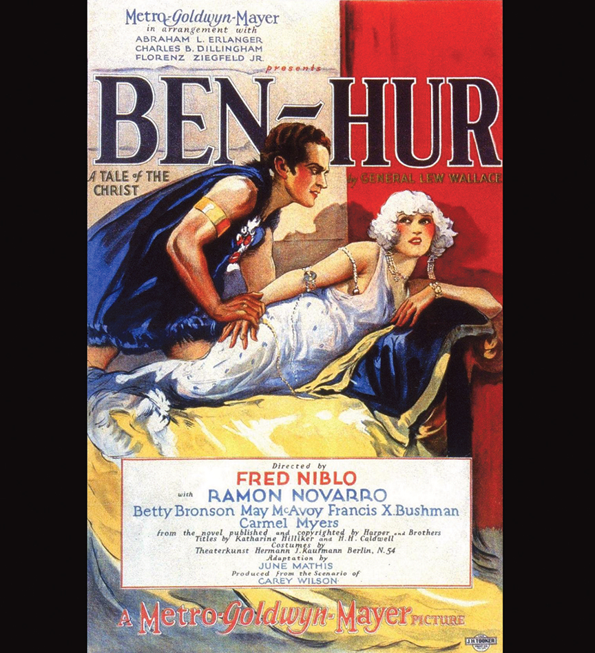 Silent Film Epic “Ben Hur” At Flying Monkey Thursday April 1st, 2021