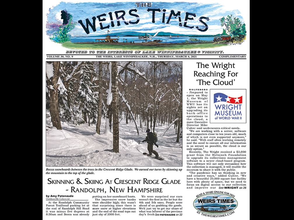 March 4, 2021 Weirs Times Newspaper Online Now!