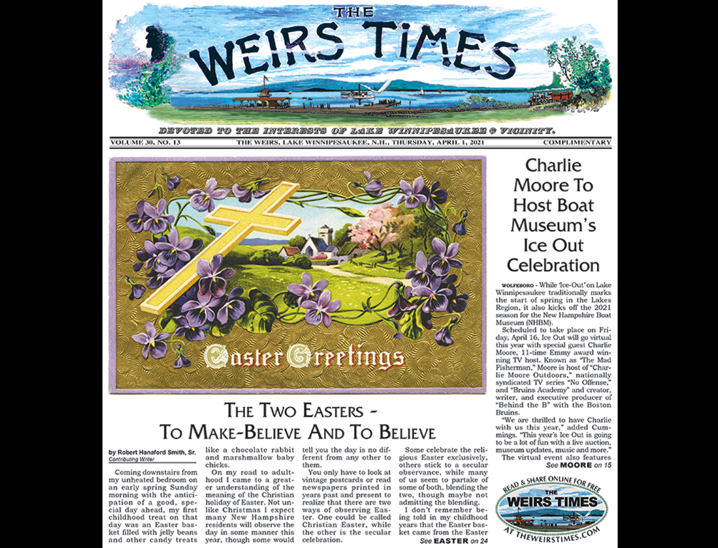 April 1, 2021 Weirs Times Newspaper Online Now!