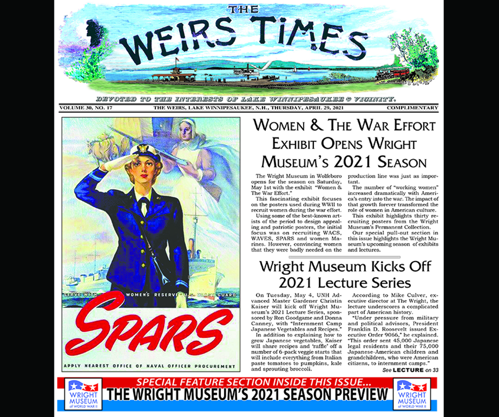 April 29, 2021 Weirs Times Newspaper Online Now!