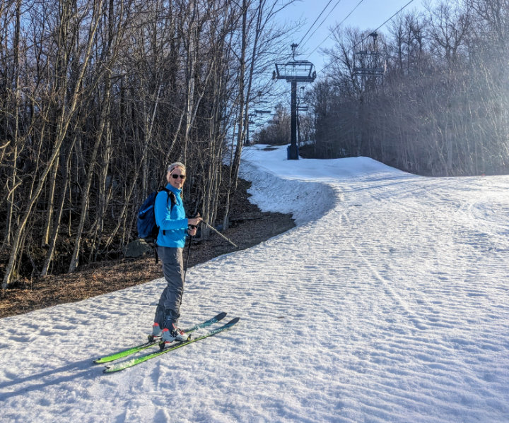 Spring Snow On The Slopes